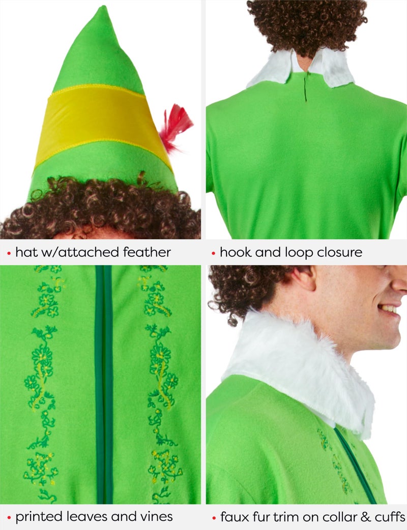 Rubies Men's Buddy the Elf Costume (Standard) - Image 4